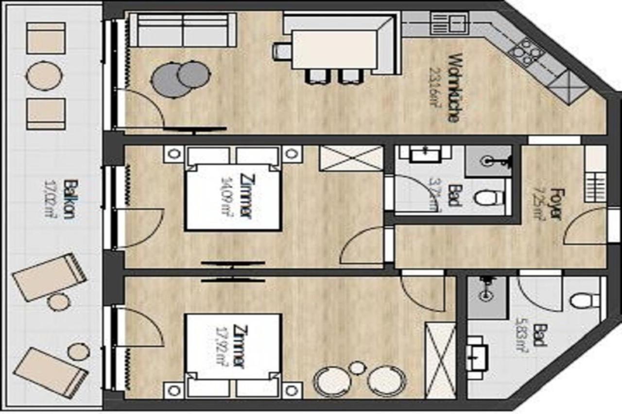 Apartmán A Casa Granat Sölden Exteriér fotografie