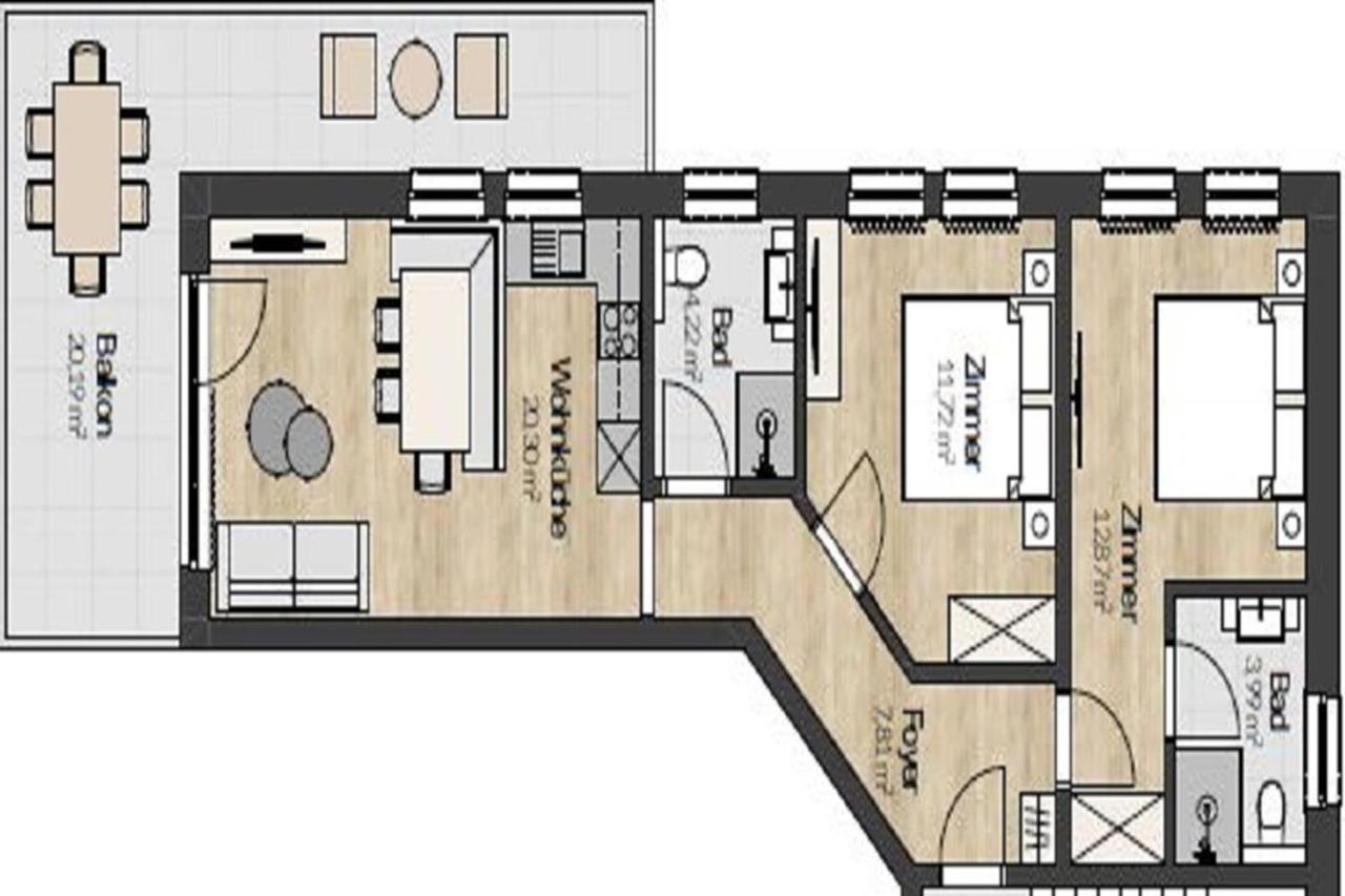 Apartmán A Casa Granat Sölden Exteriér fotografie